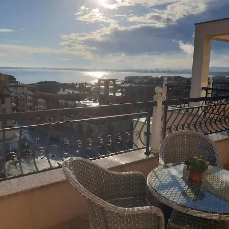 Modern Penthouse With Full Sea View K&r Lägenhet Sveti Vlas